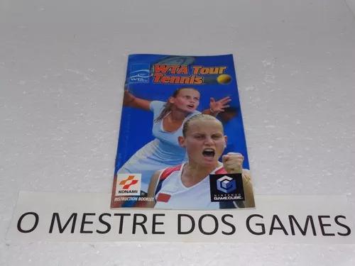 Somente O Manual Do Jogo Wta Tour Tennis Para Game Cube