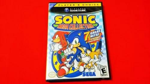 Sonic Mega Collection Game Cube Original Americano Completo