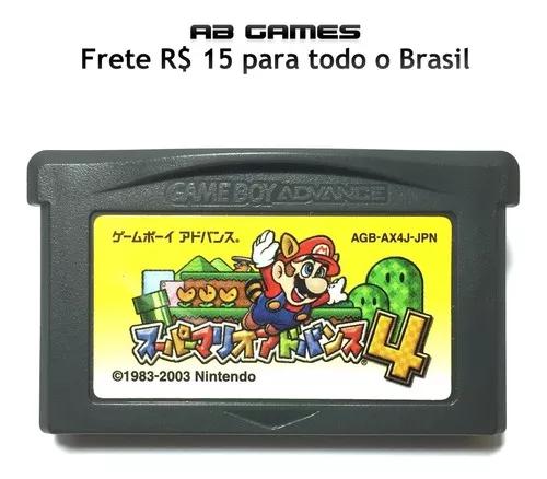 Super Mario Bros 3 Japonês Game Boy Advance Gba Original