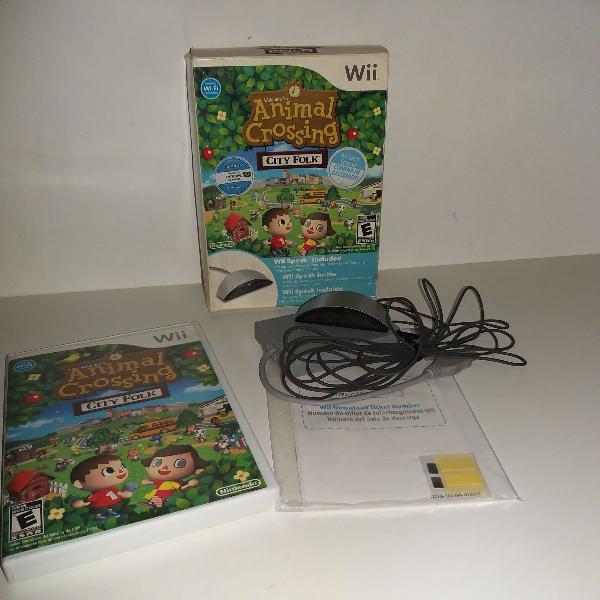 animal crossing city folk edição especial wii