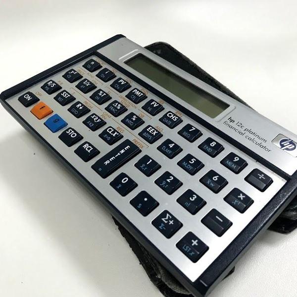 calculadora hp 12c platinum