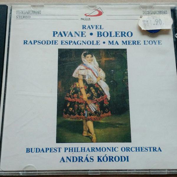 cd ravel korodi - pavane - bolero - rapsodie