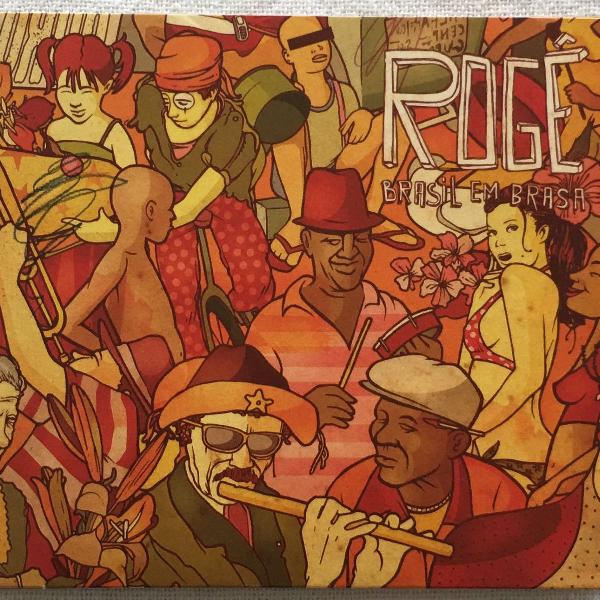 cd - rogê - brasil em brasa - 2008