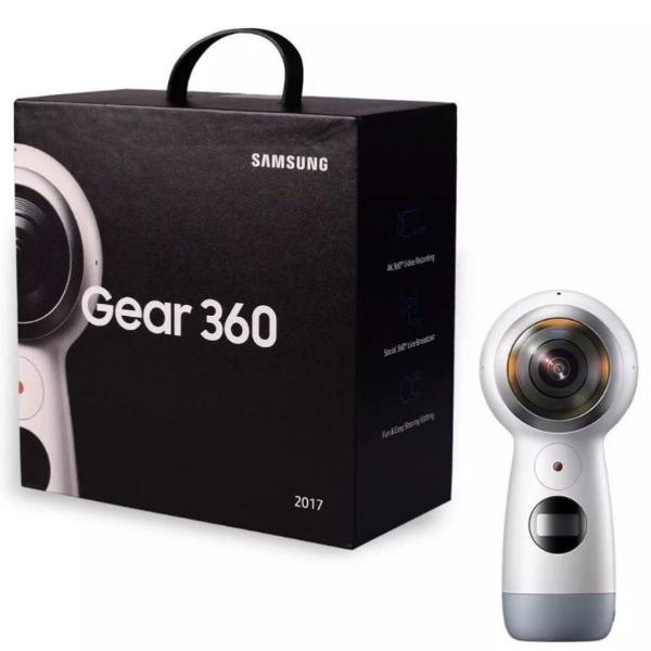 câmera 360º samsung gear 360 4k wifi bluetooth sm-r210gear