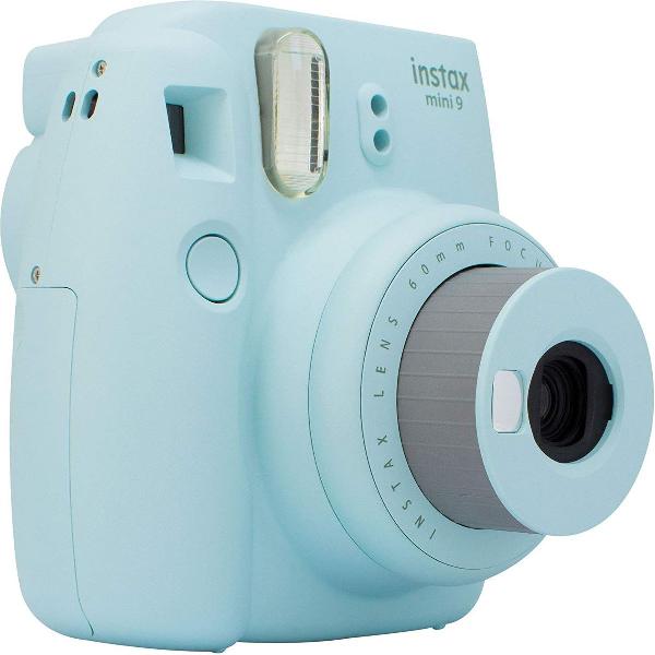 câmera instax mini 9 azul blue celeste