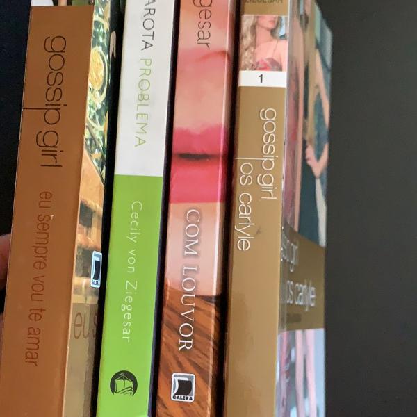 combo livros com gossip girl