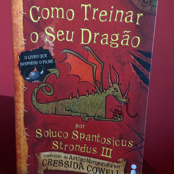 como treinar o seu dragão - livro