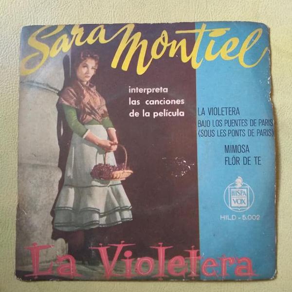 cp - sarita montiel - la violetera - continental - 1969
