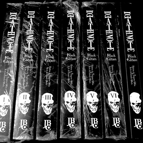 death note black edition + how to read (mangá coleção