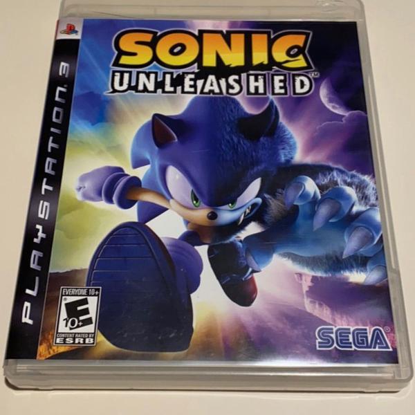 game para ps3 - sonic unleashed original