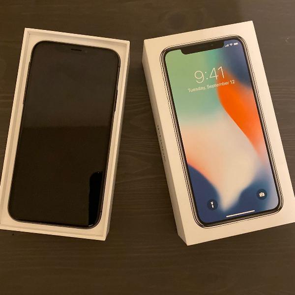 iphone x apple 64gb cinza espacial