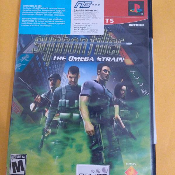 jogo Playstation 2 syphon filter