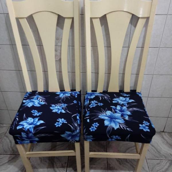 kit com 40 capa de assento de cadeira