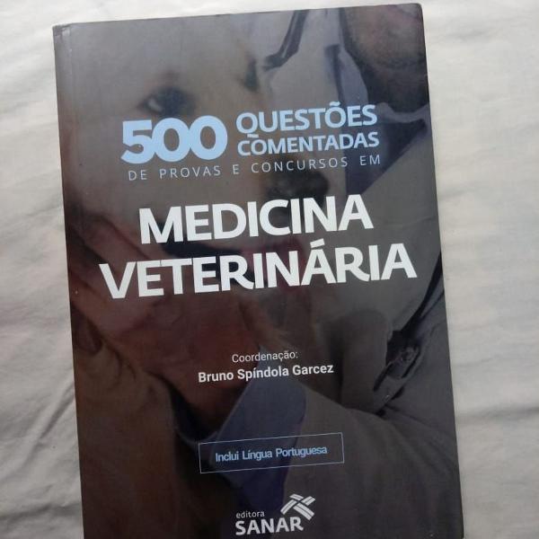 livro 500 questões comentada medicina veterinária