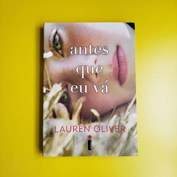 livro antes que eu vá de lauren oliver