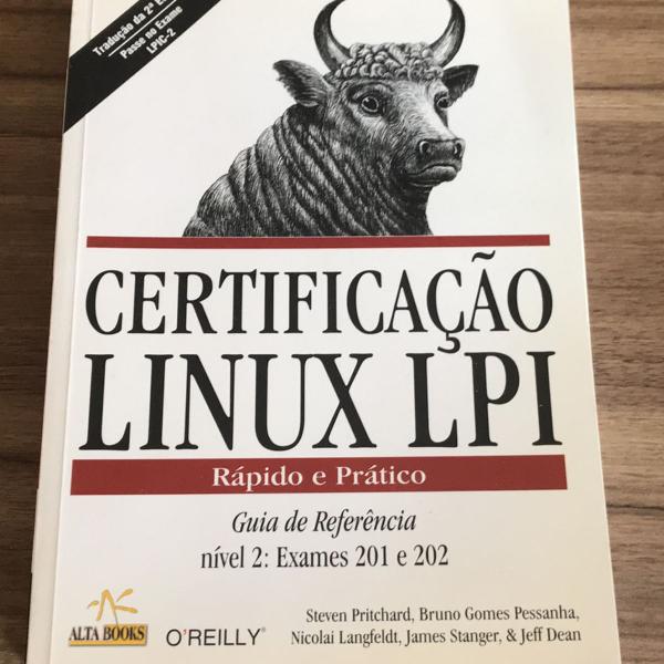 livro certificação linux lpi. guia de referência nível