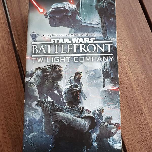 livro da Saga Star Wars - Battle Front: Twilight Company