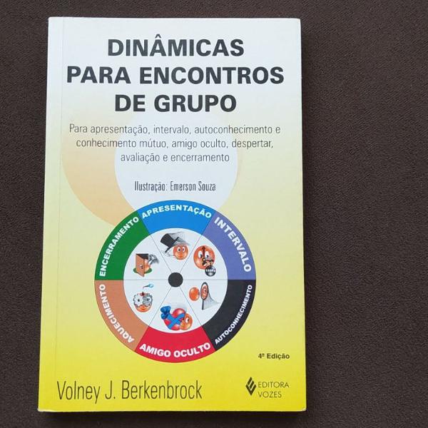 livro dinâmicas para encontros em grupos