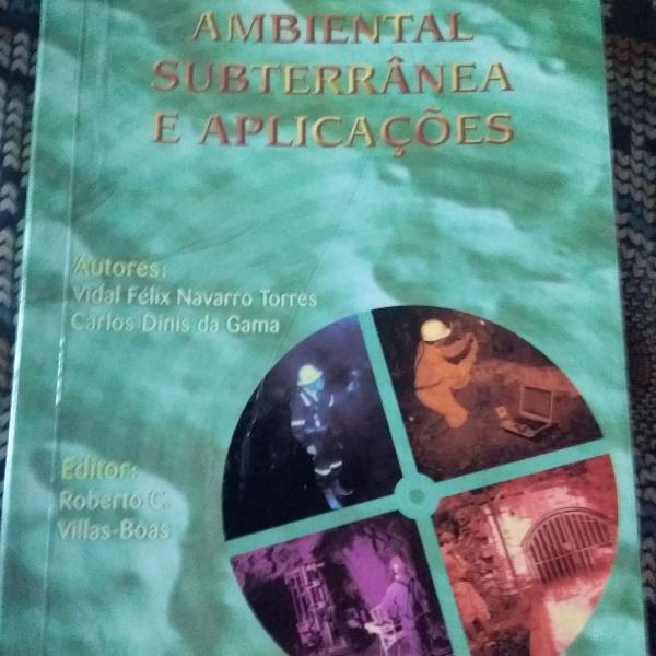 livro engenharia ambiental subterrânea e aplicações
