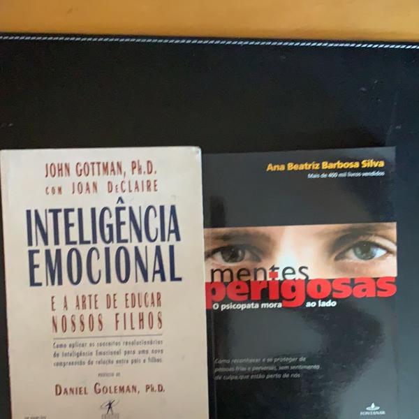 livro inteligência emocional e mentes perigosas