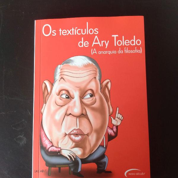 livro: os textículos de Ary Toledo