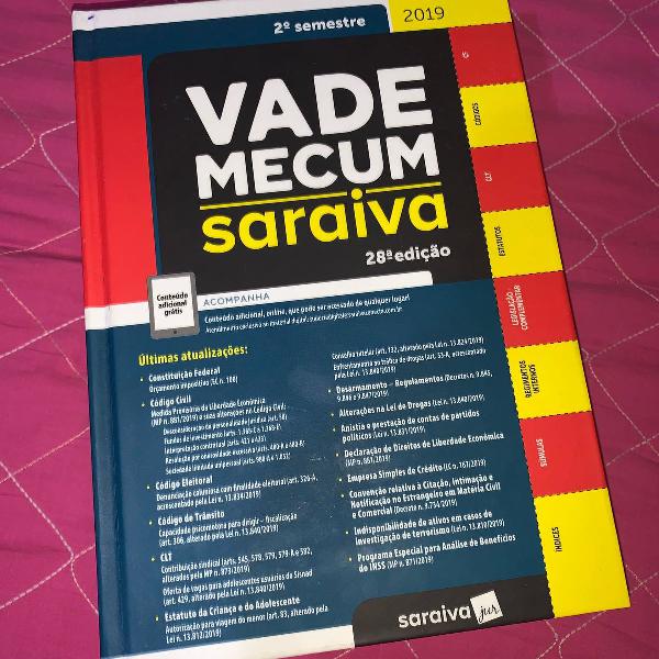 livro vade mecum 28ª edição 2019