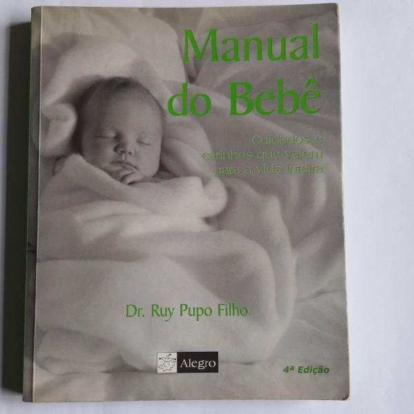 manual do bebê - dr. ruy pupo filho