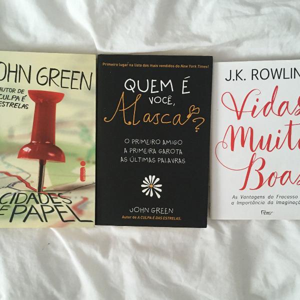 pack 3 livros