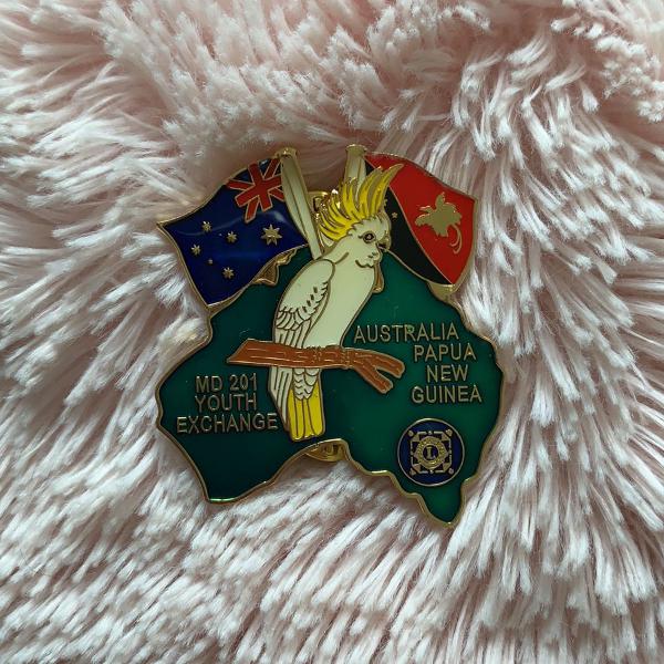 pin australia e Papua Nova Guiné