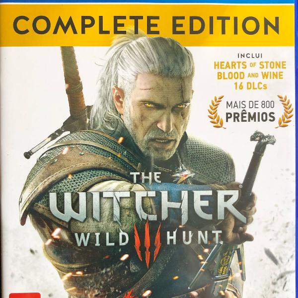 the witcher wild hunter PS4