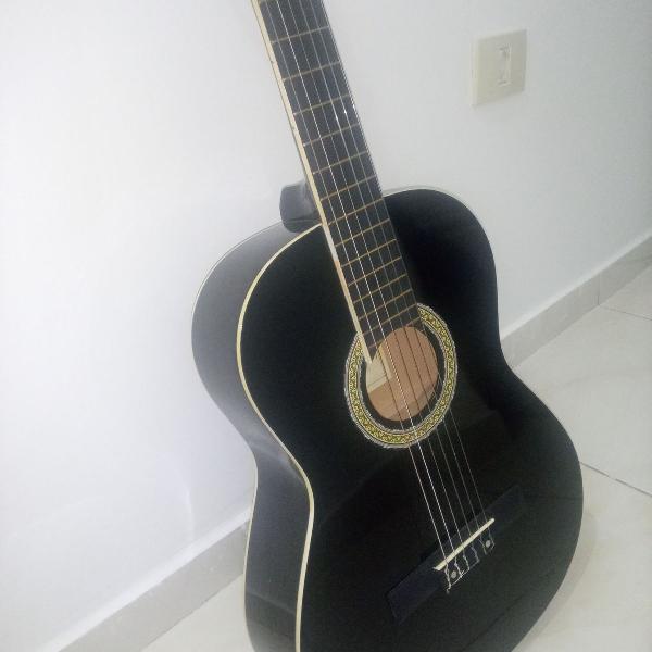 violão preto scala