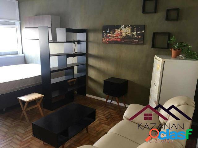 APARTAMENTO KITNET QUADRA DA PRAIA GONZAGA SANTOS SP