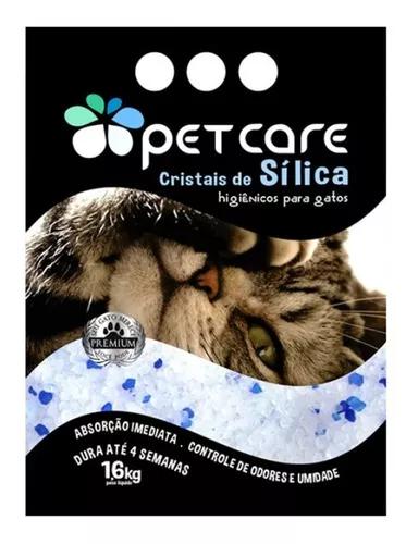 Areia Para Gatos Sílica Fina 1,6 - Pet Care