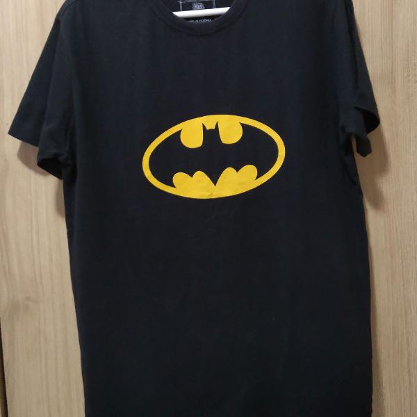 Blusa masculina com estampa do símbolo do Batman M Algodão