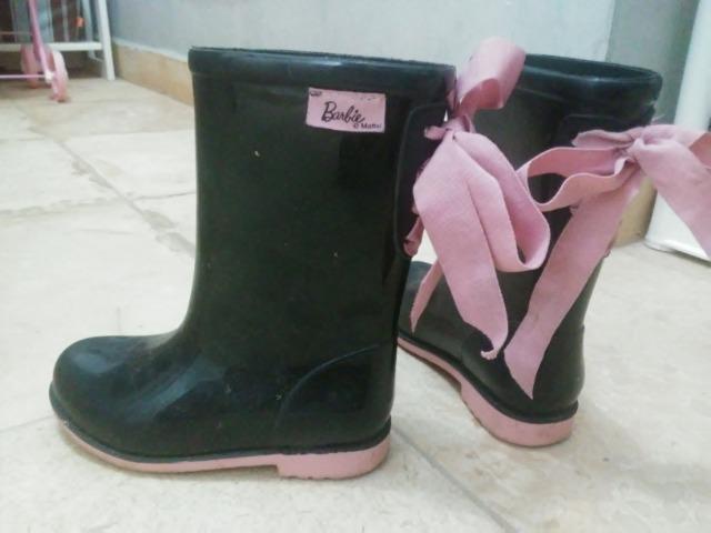 Bota de chuva (galocha) da Barbie