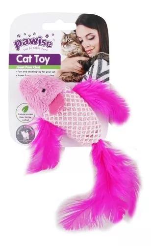 Brinquedo Peixe Para Gato 100% Catnip Pawise