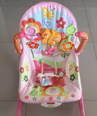 Cadeirinha Fisher Price Rosa