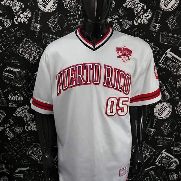 Camisa Baseball Fubu Puerto Rico Tam G Original