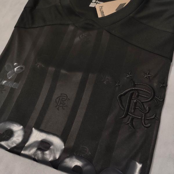 Camisa Rangers 2019/20 Black (Tam P) PRONTA ENTREGA