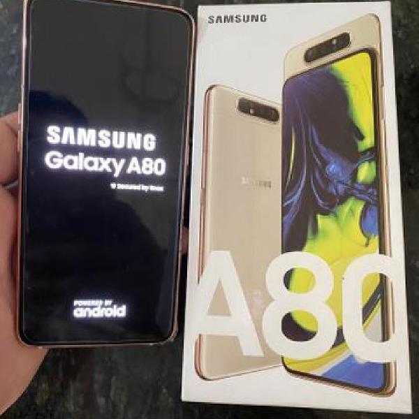 Galaxy A80 128GB e 8GB de RAM - NOVO