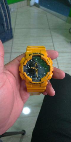 Relógio G-shock Original Amarelo