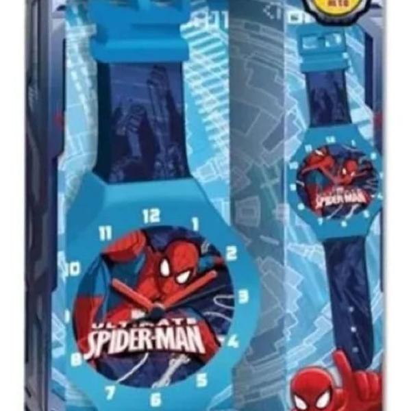 Relogio de Parede decorado Spider-Man