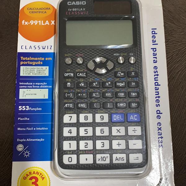 calculadora científica casio lacrada nunca usada modelo