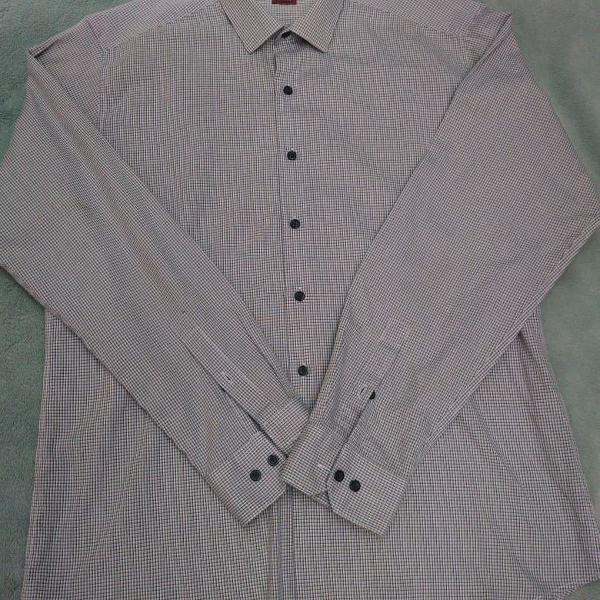 camisa alfani, fitted, ref vt 0001