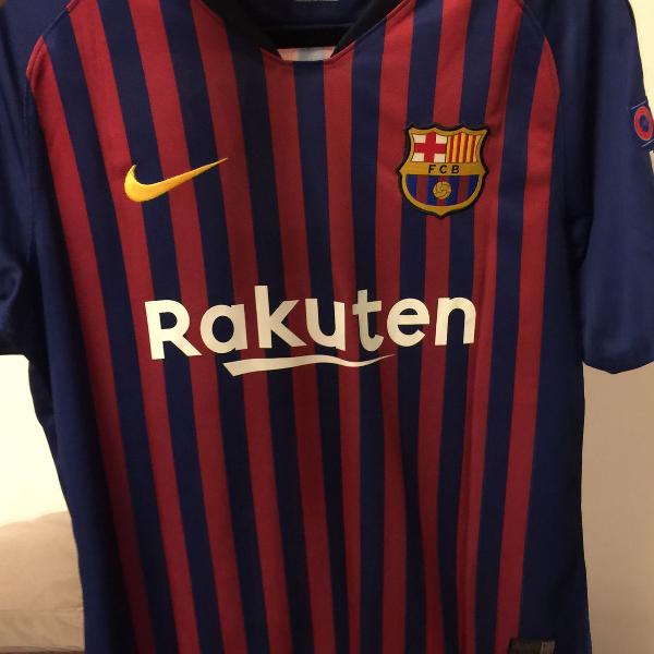 camisa barcelona ufc 2018/2019 coutinho #7 tam m