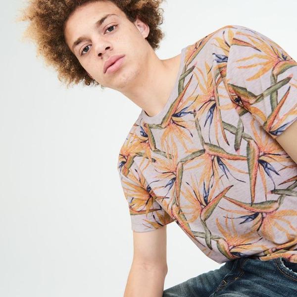 camiseta aéropostale masculina floral importada eua