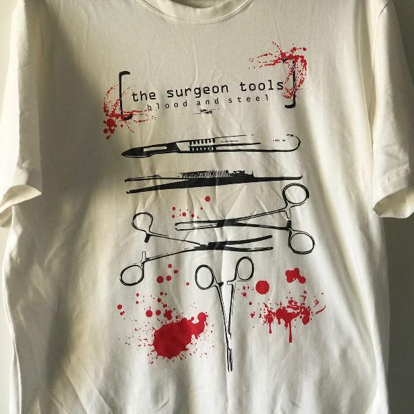 camiseta cirurgiao - estudante medicina