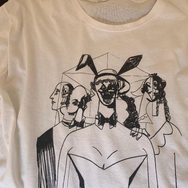 camiseta vintage george condo