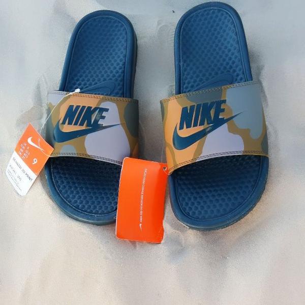 chinelo slide nike jdi benassi just do it camuflado camo