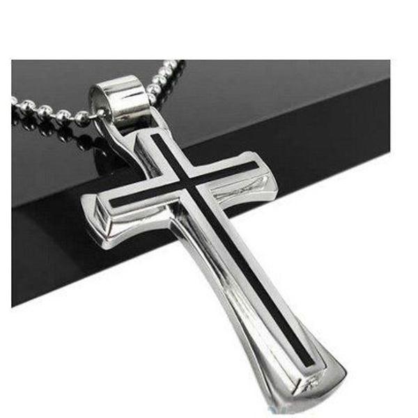 colar masculino crucifixo